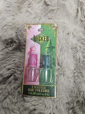 Wicked Scented Nail Polish Duo - Pink & Green